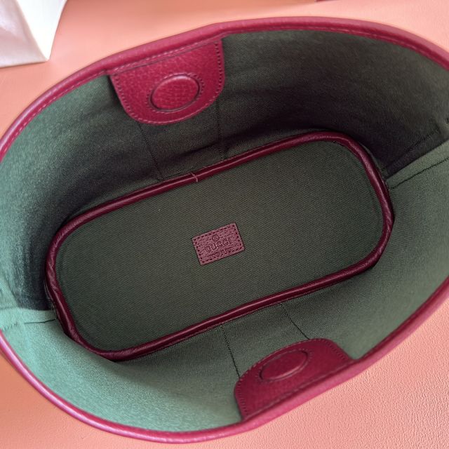 GG original fabric ophidia small shoulder bag 836872 bordeaux