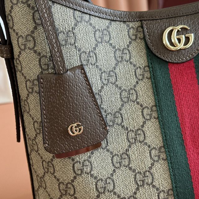 GG original fabric ophidia small shoulder bag 836872 brown