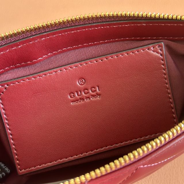 GG original calfskin marmont small shoulder bag 847589 bordeaux