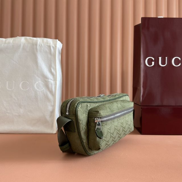 GG original canvas canvas belt bag 834462 green