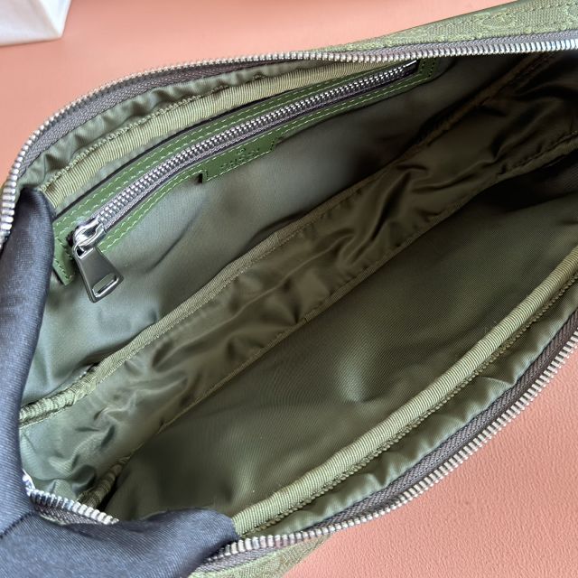 GG original canvas canvas belt bag 834462 green