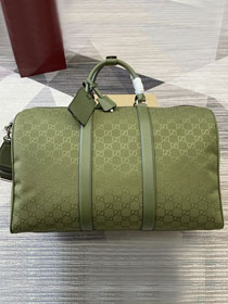 GG original canvas canvas large duffle bag 834793 green