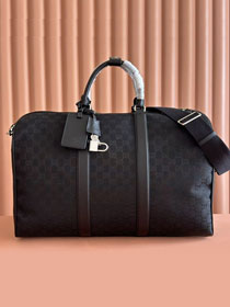 GG original canvas canvas medium duffle bag 834457 black