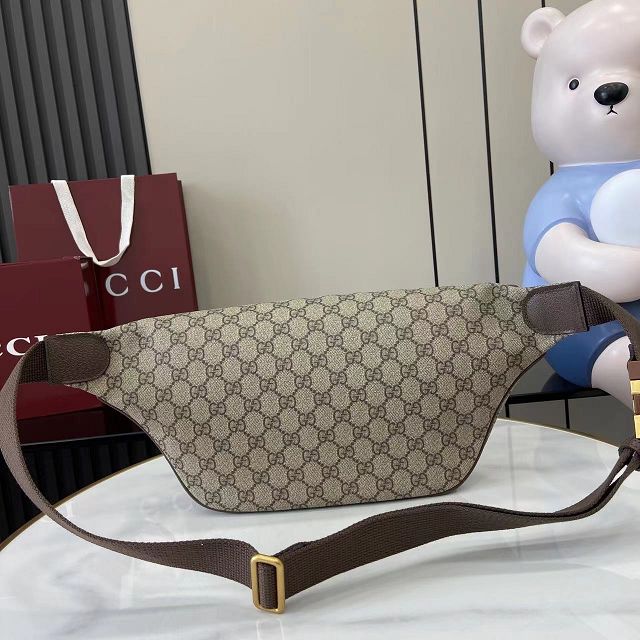 GG original fabric belt bag 839104 brown
