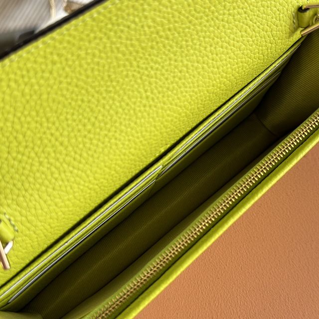 GG original fabric marmont wallet on chain 497985 green