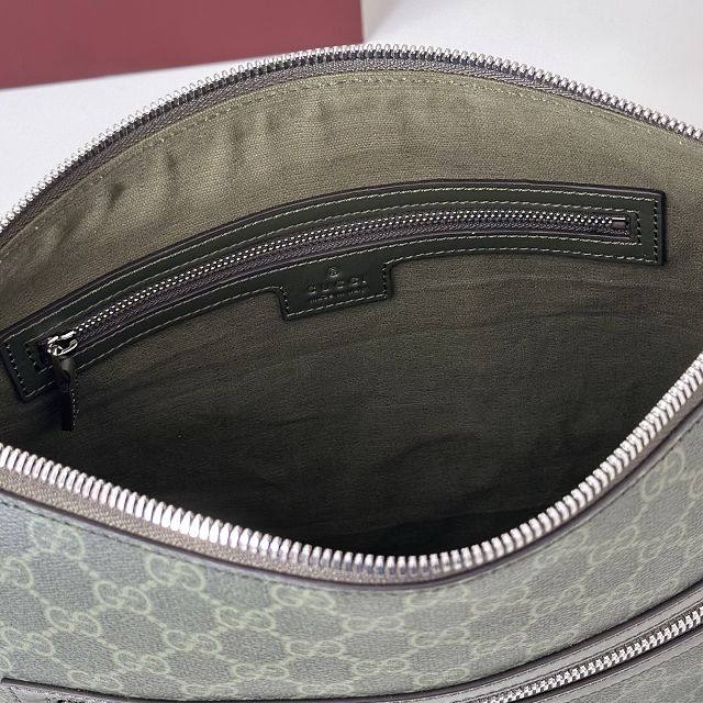 GG original fabric meidum messenger bag 792081 green