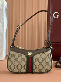 GG original fabric ophidia mini shoulder bag 838465 brown
