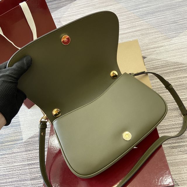 GG original calfskin blondie small top handle bag 815714 green