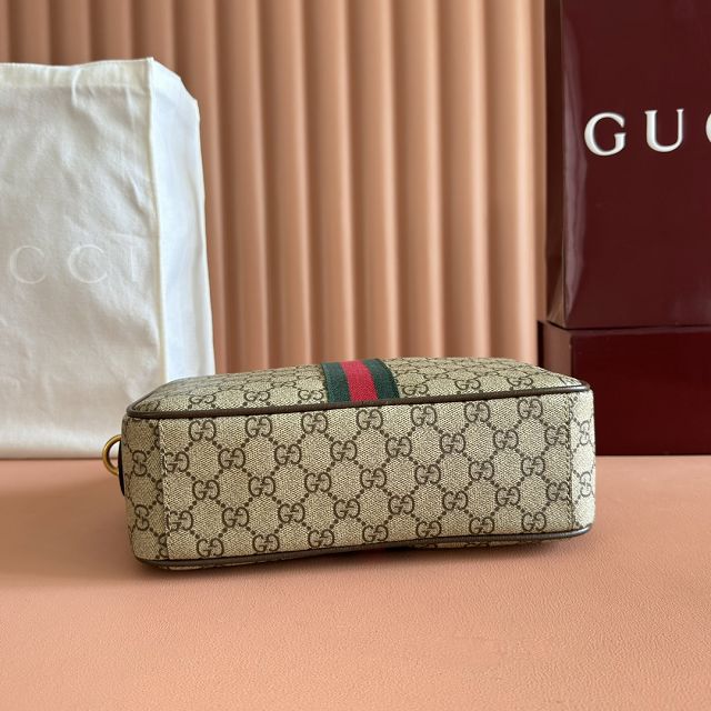 GG original fabric ophidia medium crossbody bag 834468 brown