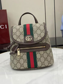 GG original fabric ophidia small backpack 836854 brown