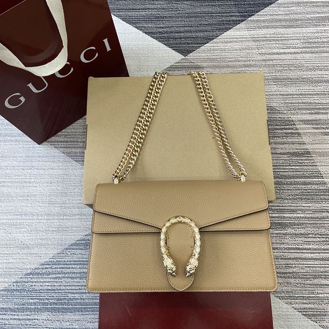 GG original grained calfskin dionysus medium shoulder bag 795005 coffee