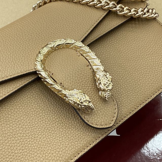 GG original grained calfskin dionysus medium shoulder bag 795005 coffee