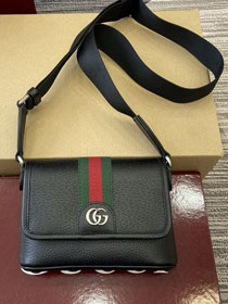 GG original calfskin ophidia mini bag 838599 black
