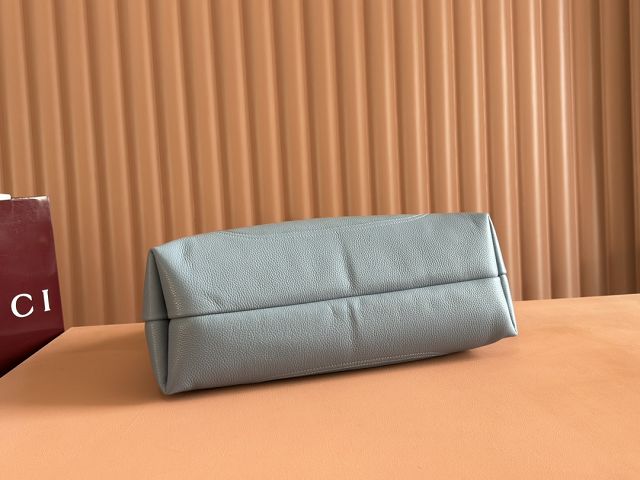 GG original calfskin softbit maxi shoulder bag 837466 light blue