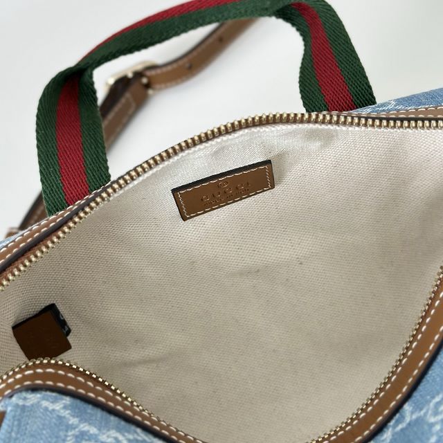 GG original denim mini handbag 859975 blue