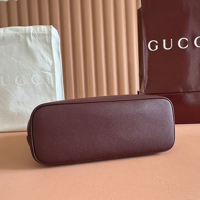 GG original fabric ophidia medium tote bag 836849 bordeaux