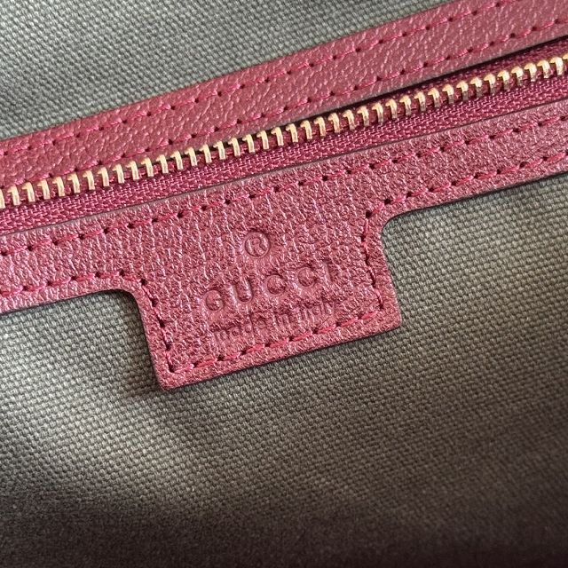 GG original fabric ophidia medium tote bag 836849 bordeaux