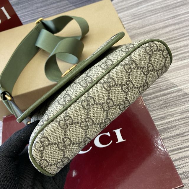 GG original fabric ophidia mini bag 838599 green