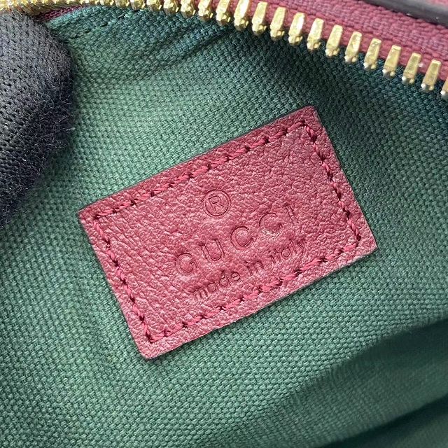 GG original fabric ophidia mini boston bag 838478 bordeaux