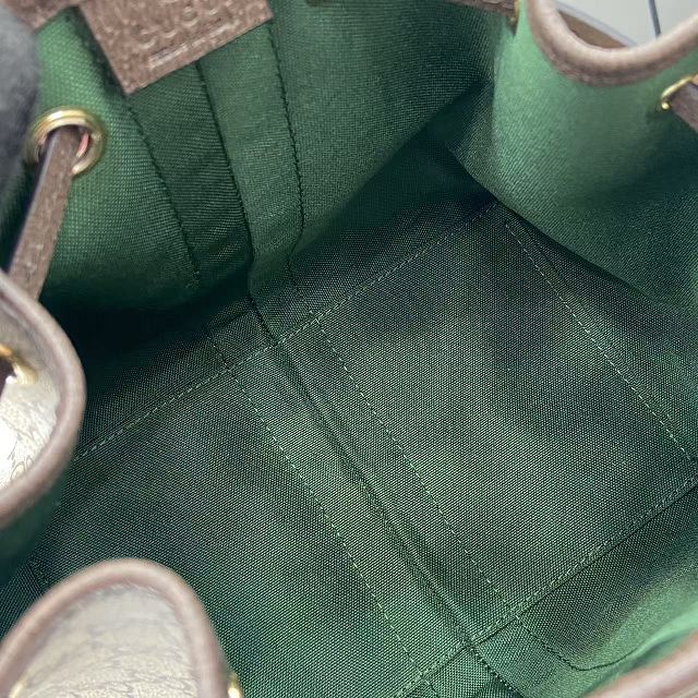 GG original fabric ophidia small bucket bag 836825 brown