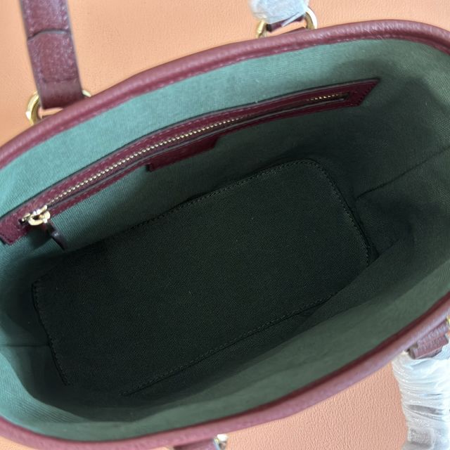 GG original fabric ophidia small tote bag 836848 bordeaux