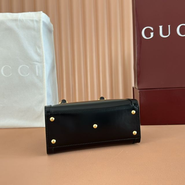 GG original calfskin diana small tote bag 832936 black