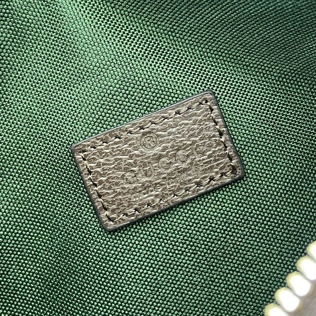 GG original fabric emblem medium shoulder bag 838477 brown