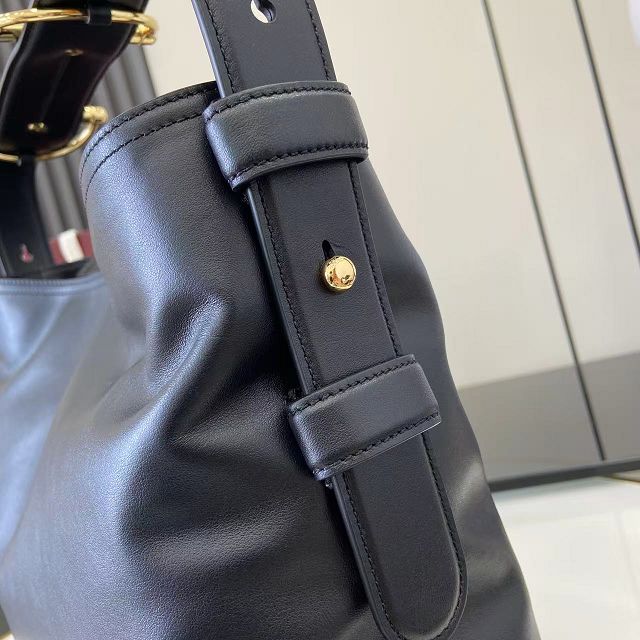 GG original calfskin beatrix medium tote bag 850926 black