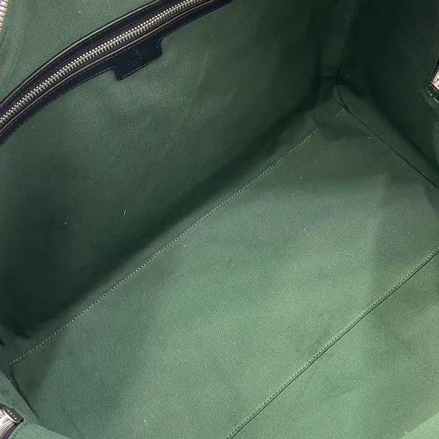 GG original calfskin savoy medium duffle bag 834460 black