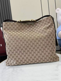 GG original canvas beatrix large tote bag 850546 beige