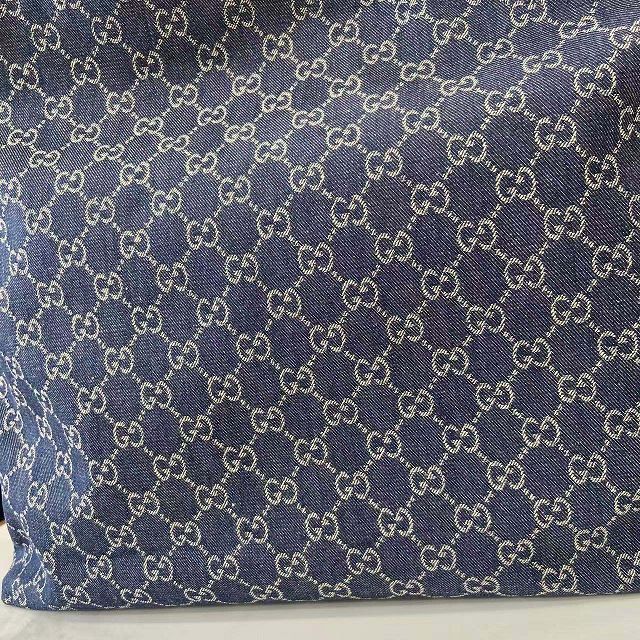 GG original denim beatrix large tote bag 850546 blue