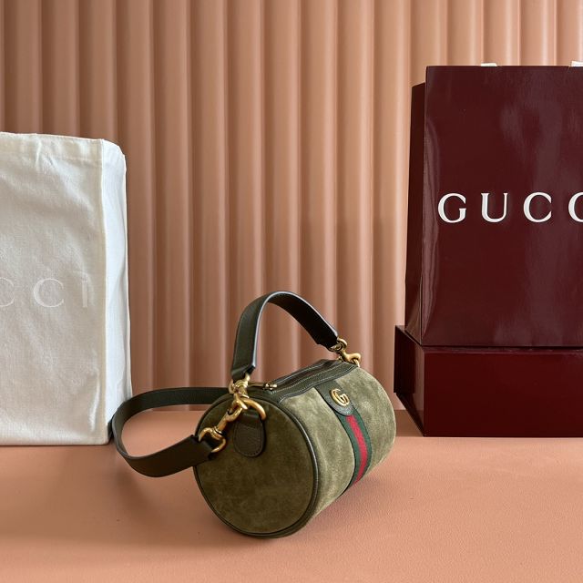 GG original suede ophidia mini bag 846869 green