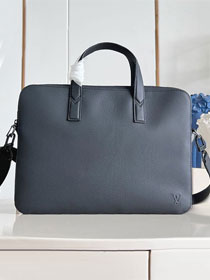 Louis vuitton original calfskin gate briefcase M15258 black