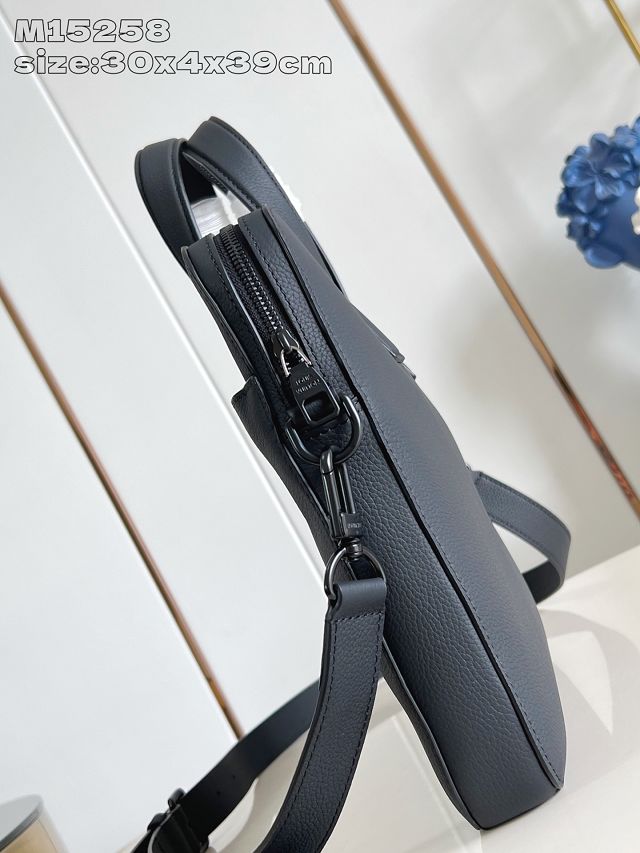 Louis vuitton original calfskin gate briefcase M15258 black