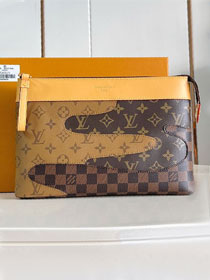 Louis vuitton original canvas pochette voyage souple M26015 