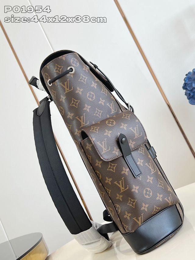 Louis vuitton original monogram canvas christopher backpack MM P01954 