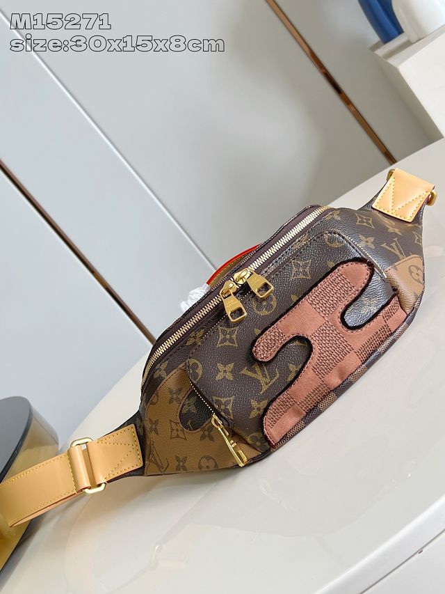 Louis vuitton original monogram canvas rush bumbag M15271