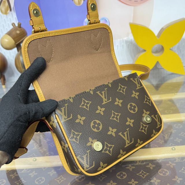Louis vuitton original monogram canvas satchel wearable wallet M26805