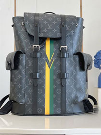 Louis vuitton original monogram eclipse christopher backpack MM P01959 