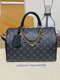 Louis vuitton original monogram eclipse speedy soft 30 M15102