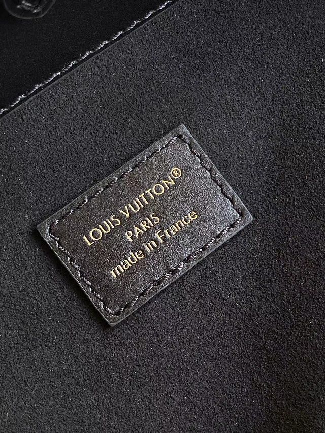 Louis vuitton original calfskin avenue MM handbag M25575 black