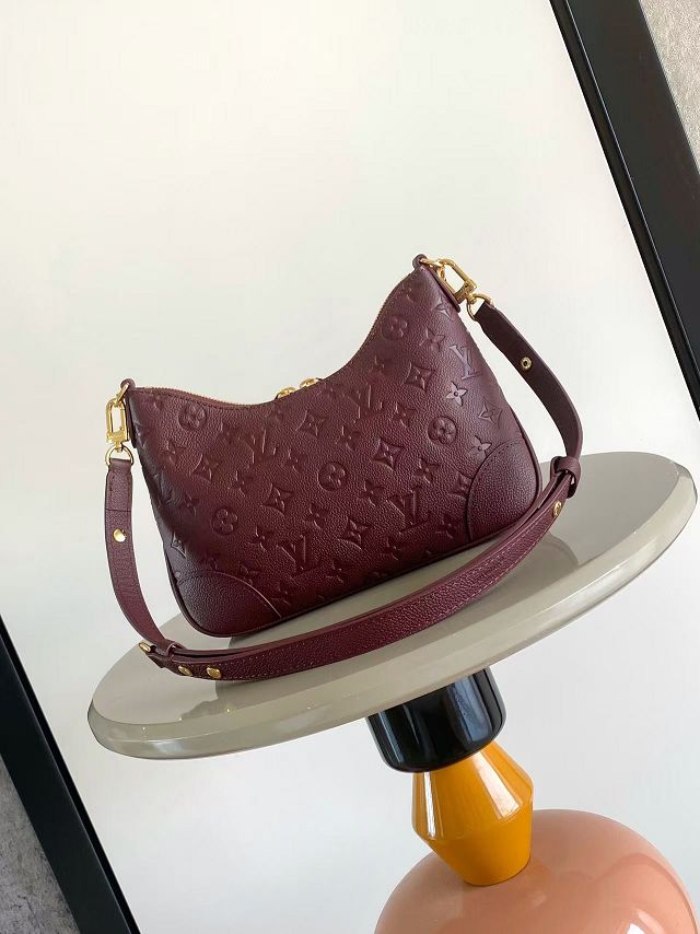 Louis vuitton original calfskin boulogne pm M12930 garnet