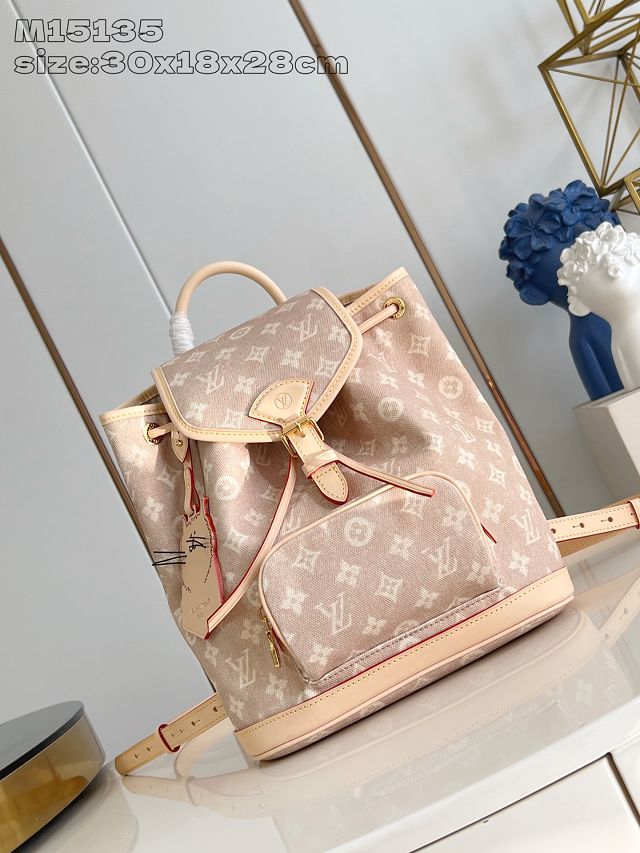 Louis vuitton original meowgram canvas montsouris backpack PM M15135