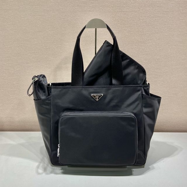 Prada original nylon baby bag 1BG102 black