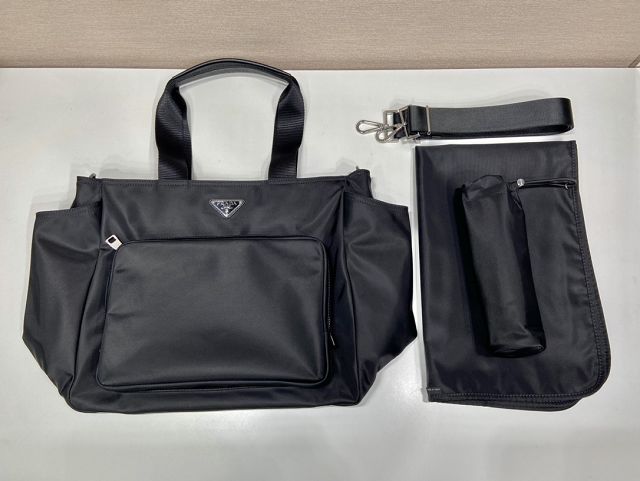 Prada original nylon baby bag 1BG102 black