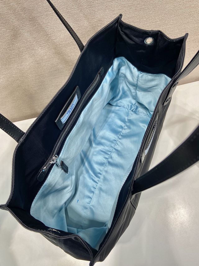 Prada original nylon large shopping bag 1BG184 black