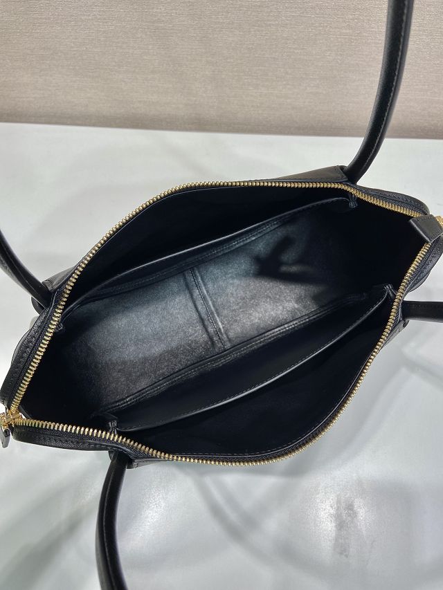 Prada original calfskin darling medium shoulder bag 1BA444 black