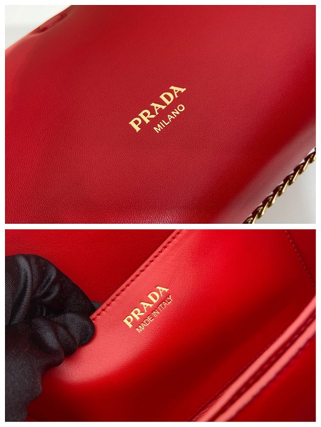 Prada original calfskin tumulte small bag 1BD395