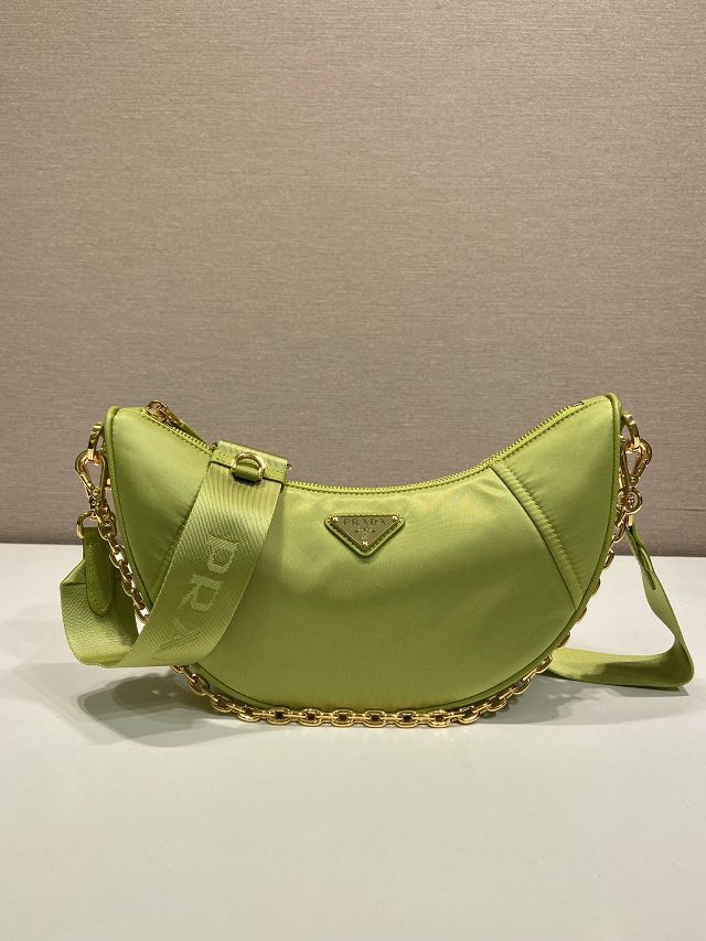 Prada original nylon medium moon bag 1BH222