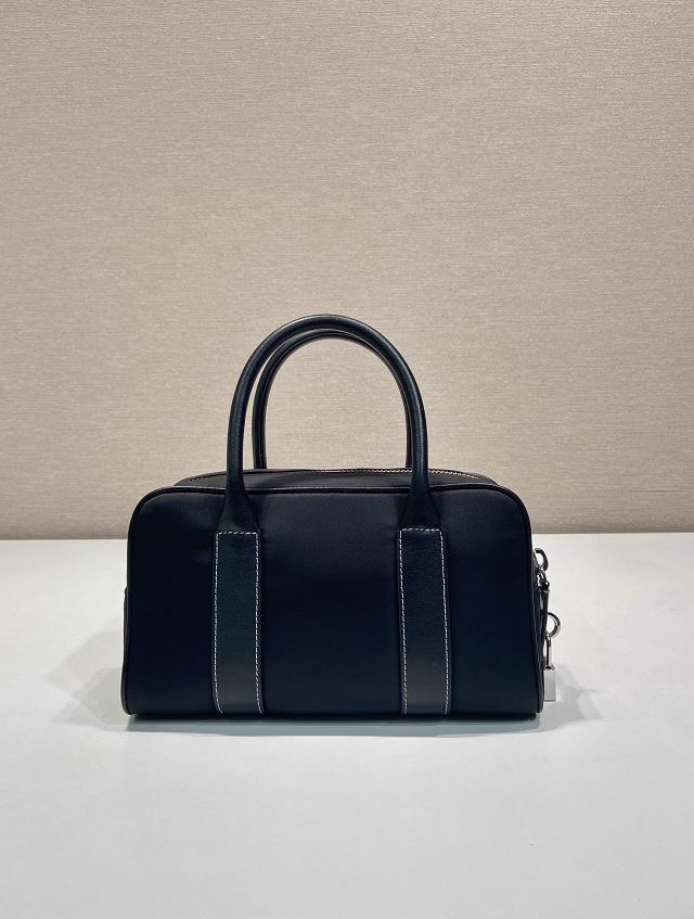 Prada original nylon small boston bag 1BG846 black